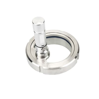 Sanitary Weld Union  Sight Glass  with light