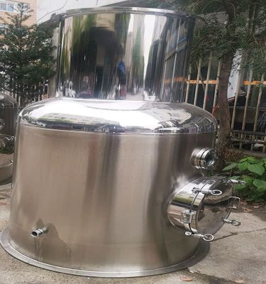 Heyi male thread wheat product supply hopper stainless 35 l stirring