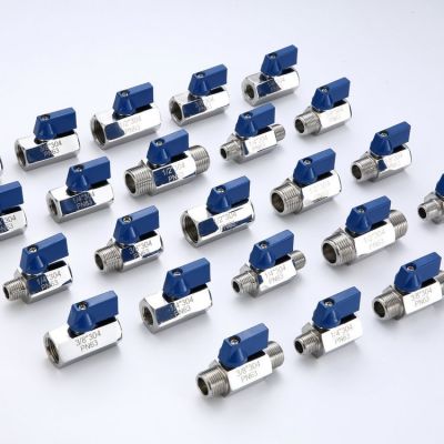 Stainless Steel male Female Thread Mini Ball Valve