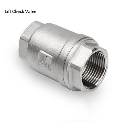 Lift Type Verticale Stainless Steel Threaded Mini Check Valve