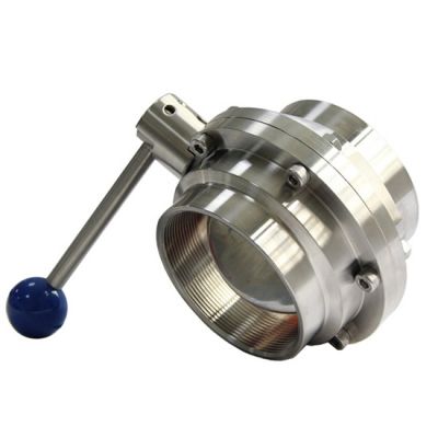 Homebrew Butterfly Valve Female Thread