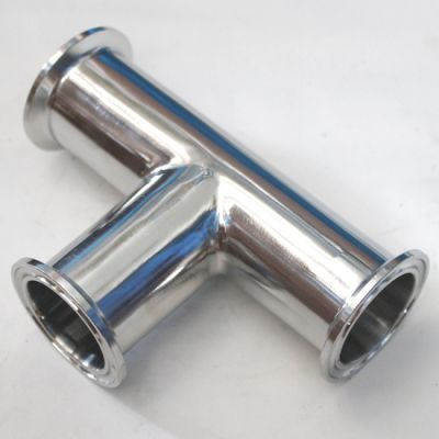 Sanitary Tri Clamp Equal Tee
